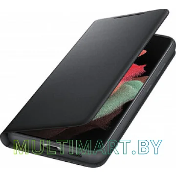 Чехол Samsung Smart LED View Cover для Galaxy S21 Ultra (черный) картинка 4